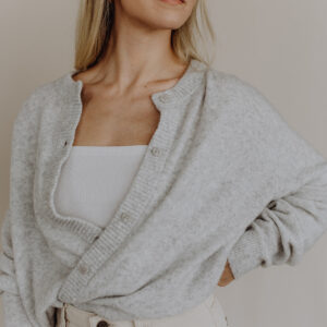 Strickjacke im Oversized-Fit (versch. Farben)