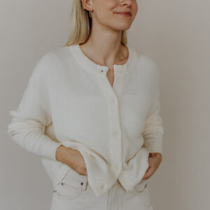 Strickjacke im Oversized-Fit (versch. Farben)