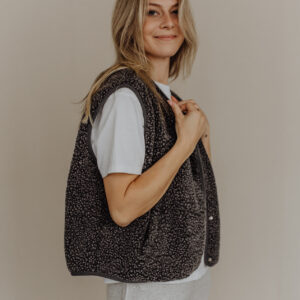 Ärmellose Teddy-Weste