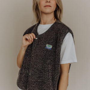 Ärmellose Teddy-Weste