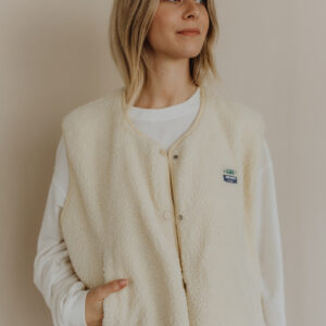 Ärmellose Teddy-Weste