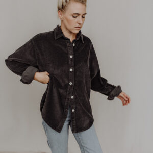 Lässiges Oversized-Cordhemd (versch. Farben)
