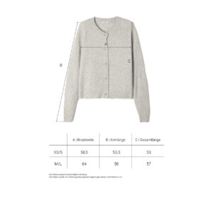 Strickjacke im Oversized-Fit (versch. Farben)