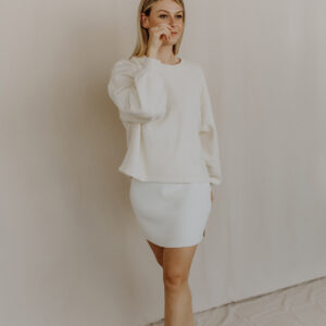 Sweatshirt mit Struktur (versch. Farben)