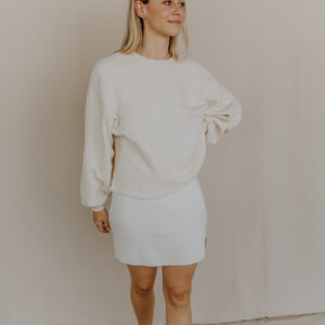 Sweatshirt mit Struktur (versch. Farben)