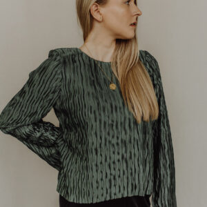 Gecrinkelte Bluse Azura