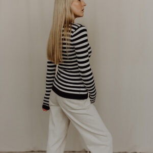 Gestreiftes Ripp-Shirt Minnie