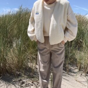 Ärmellose Teddy-Weste