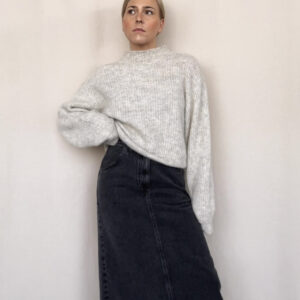 Jeansrock in Midilänge