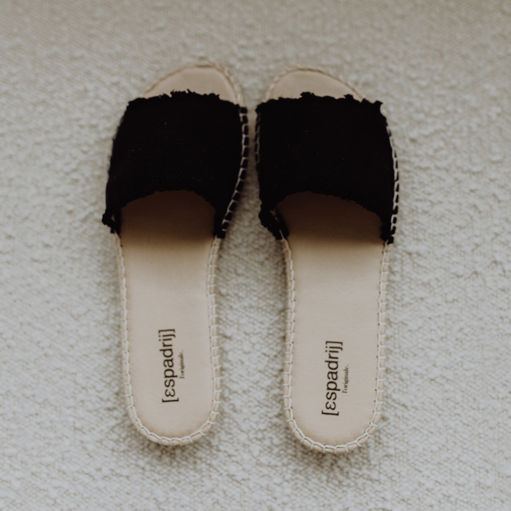 Pantolette PLAGE Leinen (versch. Farben)