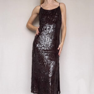 Pailletten-Kleid Agatielle