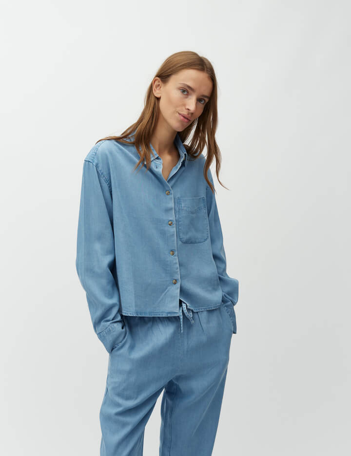 Jeansbluse Liraz