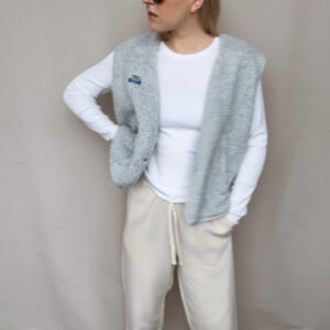 Ärmellose Teddy-Weste