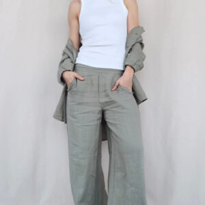 Weite Leinenhose Kazza