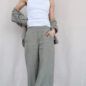 Weite Leinenhose Kazza