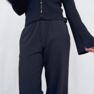 Ripp-Strickjacke mit Perlenknöpfen Costica (versch. Farben)