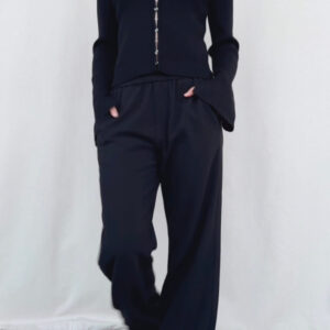 Ripp-Strickjacke mit Perlenknöpfen Costica (versch. Farben)