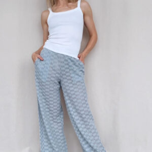 Weite Strickhose Isja