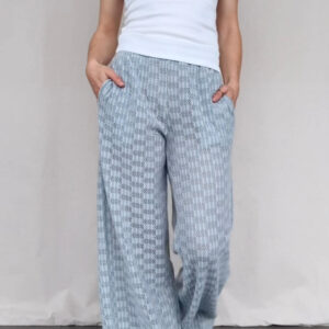 Weite Strickhose Isja