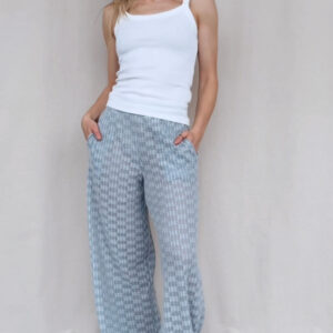 Weite Strickhose Isja