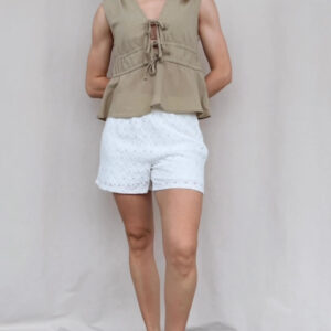 Shorts aus Spitze Laila