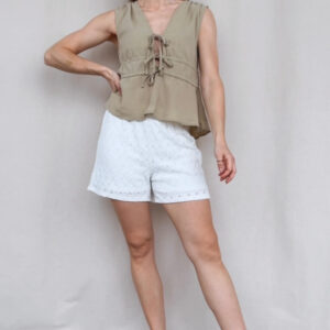 Shorts aus Spitze Laila