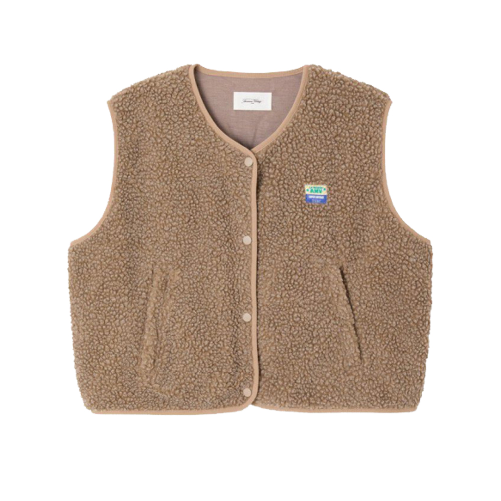 Ärmellose Teddy-Weste