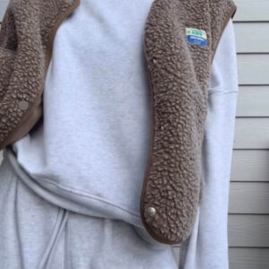 Ärmellose Teddy-Weste