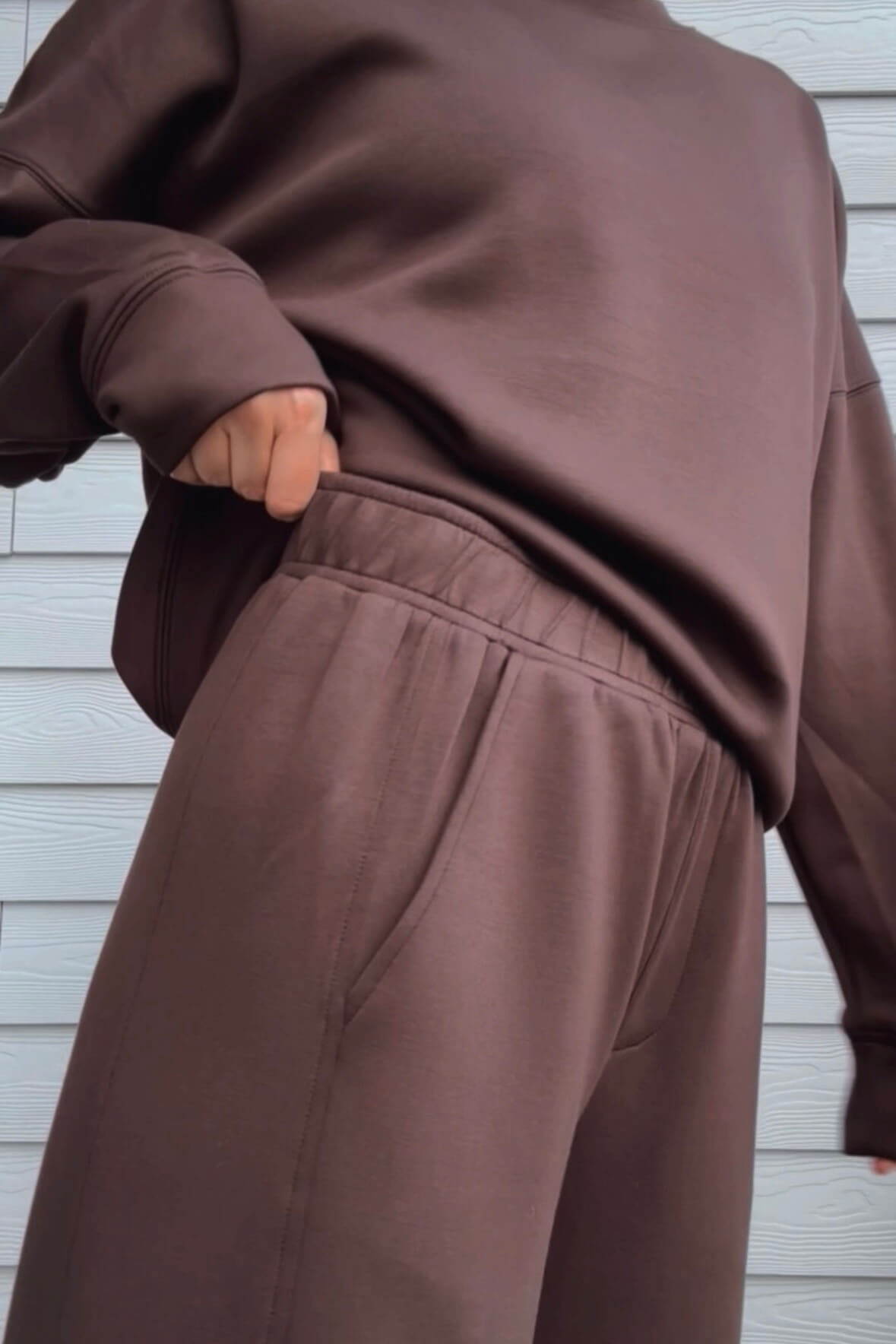 Weite Jersey-Hose Walli