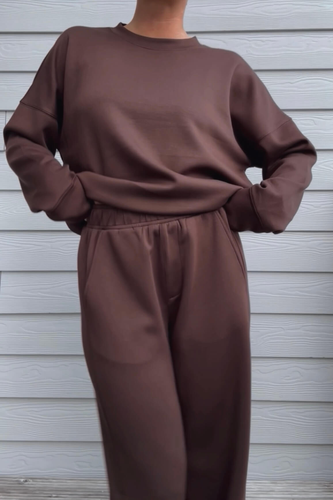 Weite Jersey-Hose Walli