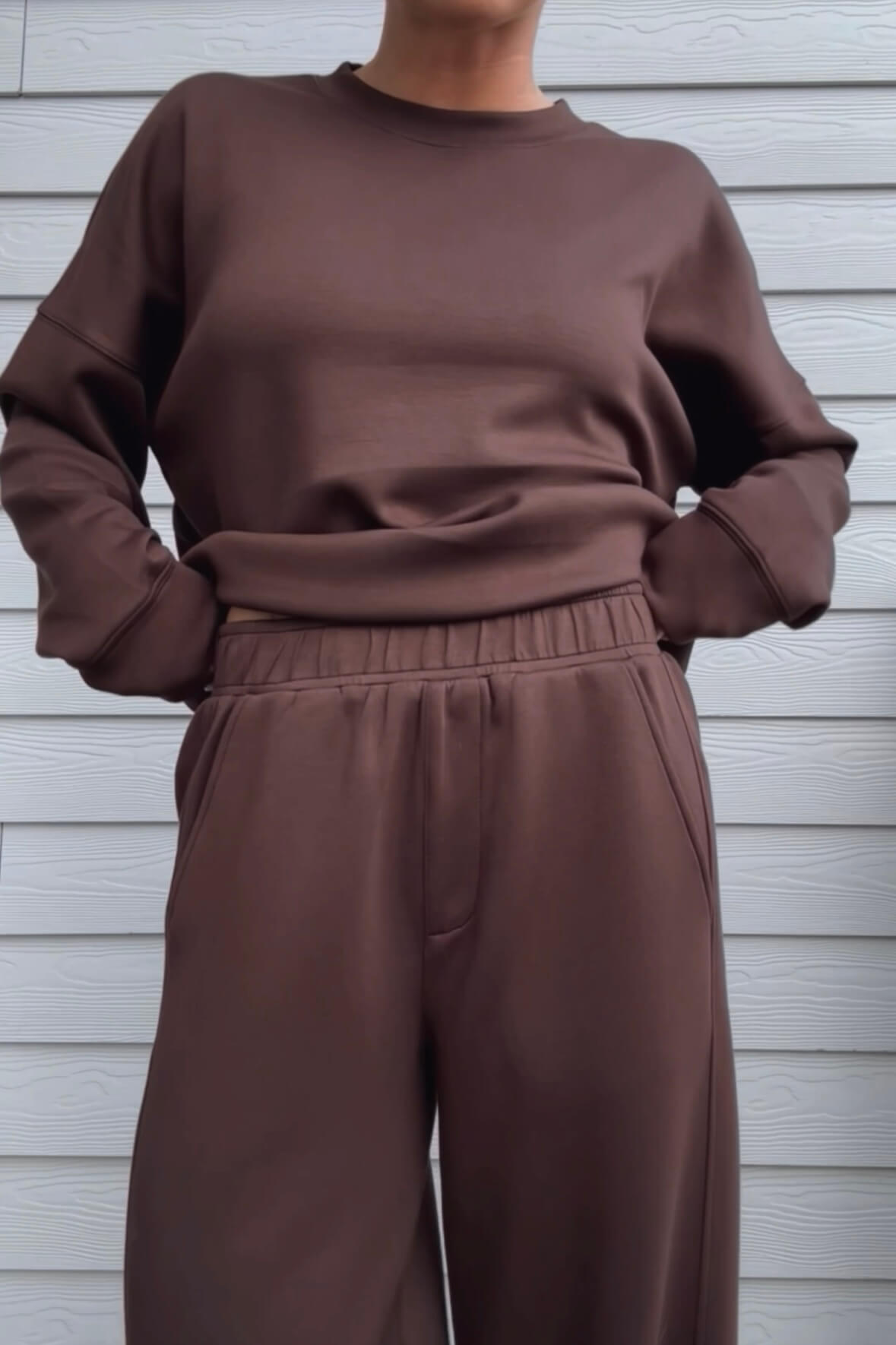 Weite Jersey-Hose Walli