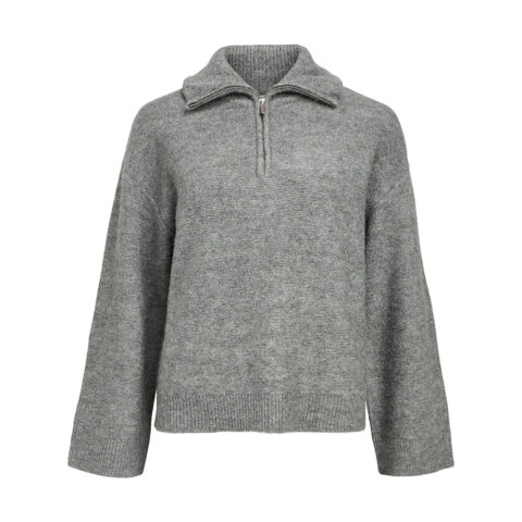 Strickpullover mit Zipper Diana