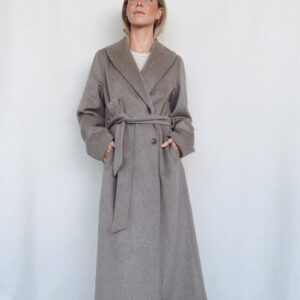 Langer Wollmantel Umia