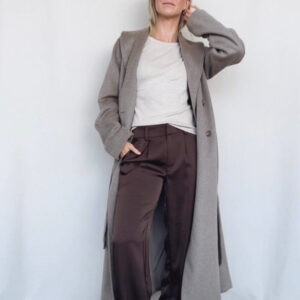 Langer Wollmantel Umia