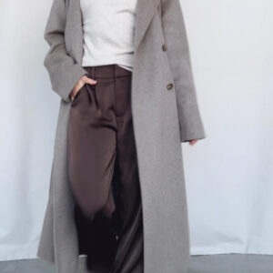 Langer Wollmantel Umia