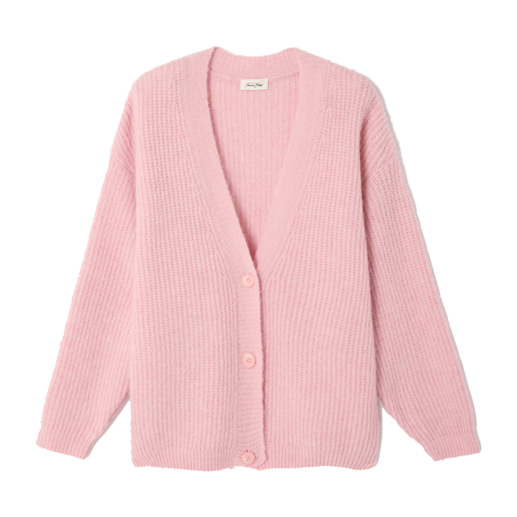 Strickjacke mit V-Ausschnitt (versch. Farben)