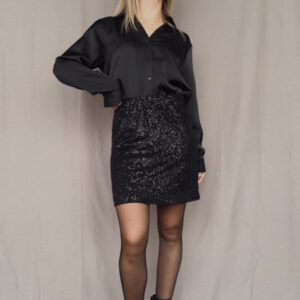 Pailletten-Minirock Orice