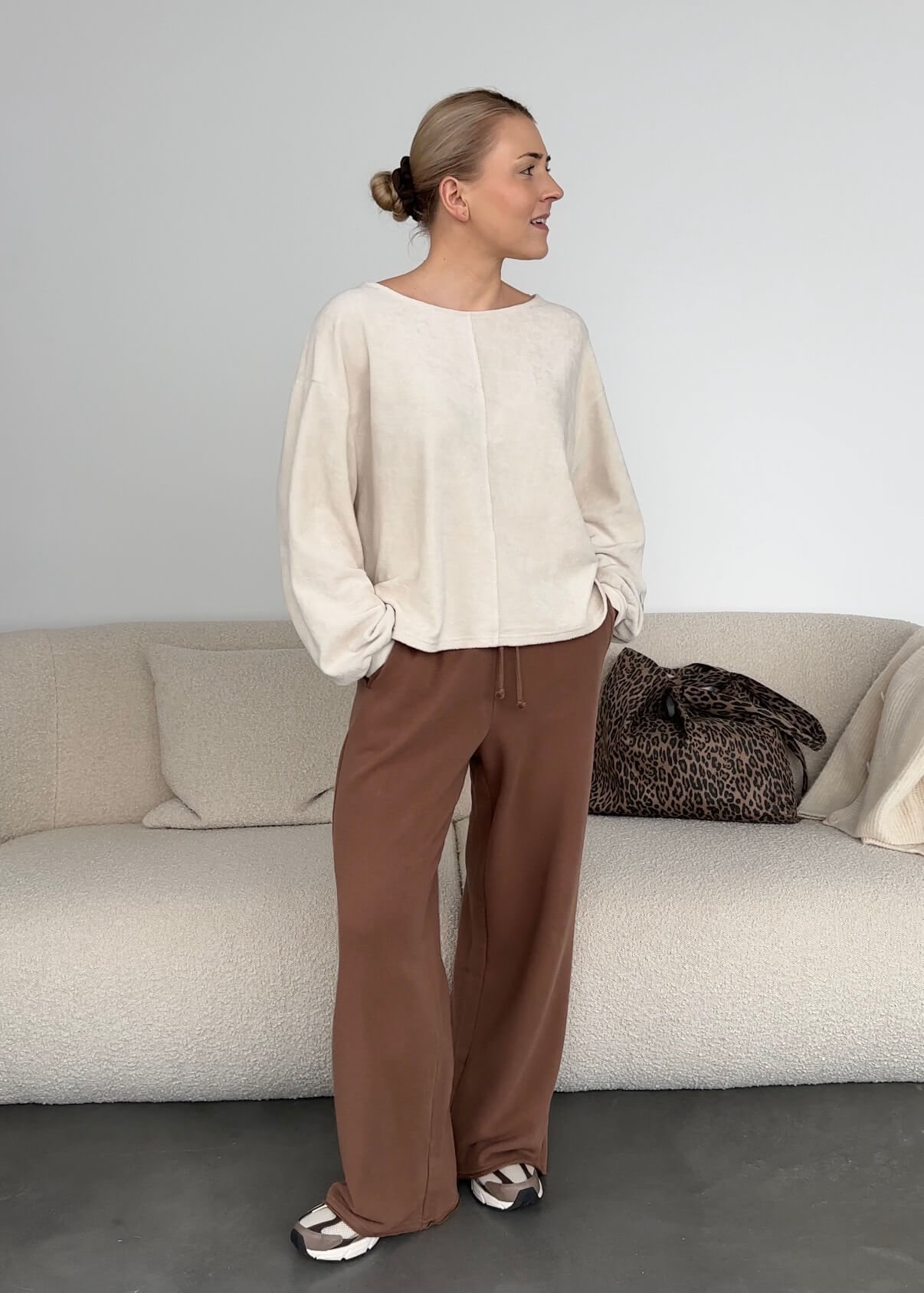 Leichtes Frottee-Sweatshirt