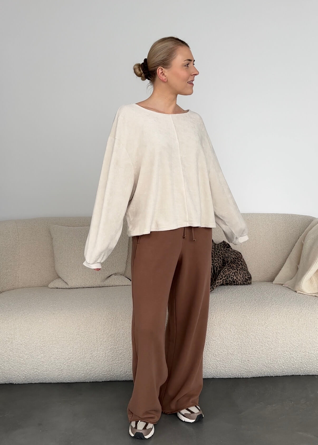 Leichtes Frottee-Sweatshirt