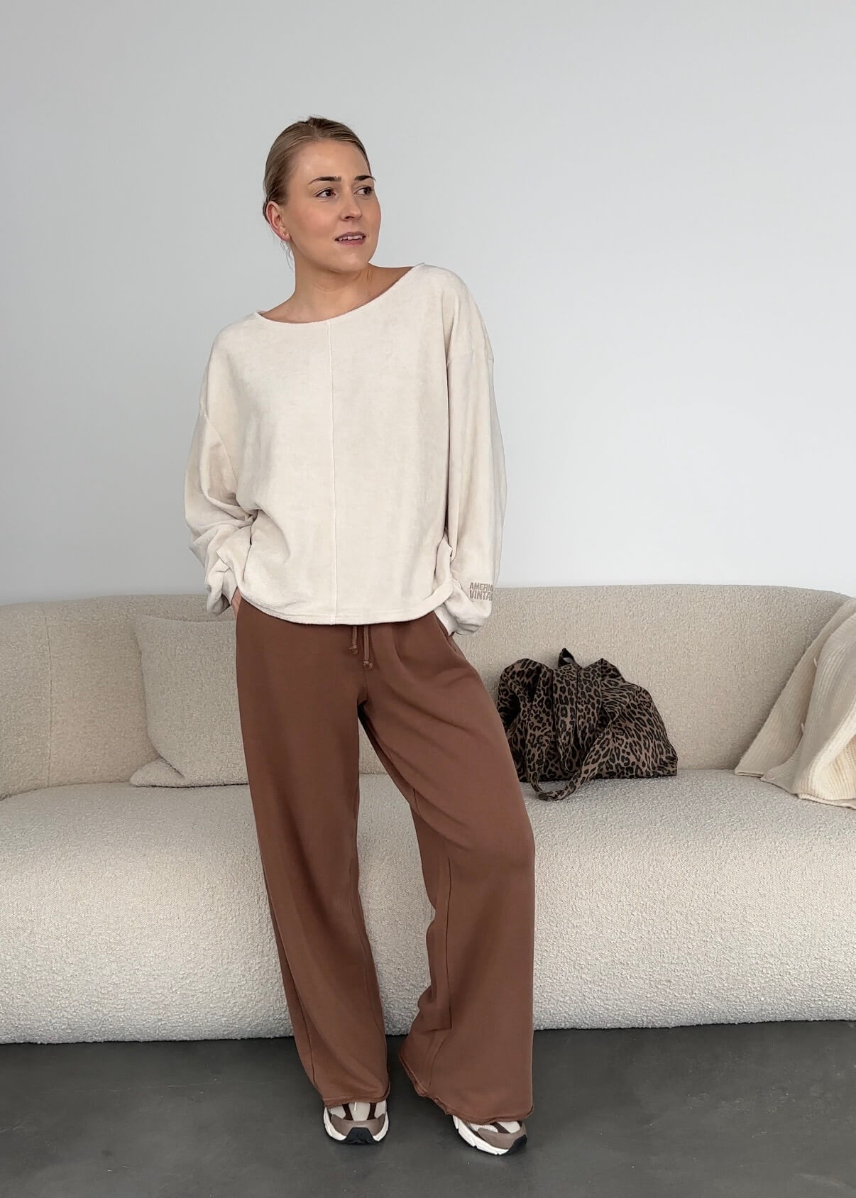 Leichtes Frottee-Sweatshirt