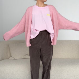 Strickjacke mit V-Ausschnitt (versch. Farben)