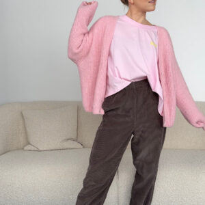 Strickjacke mit V-Ausschnitt (versch. Farben)