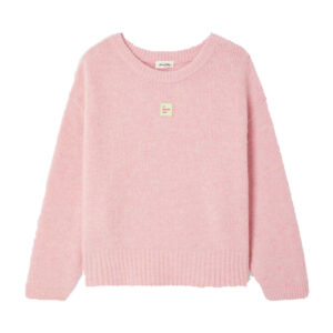 Verkürzter Strickpullover