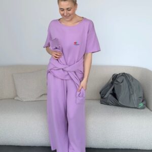 Weite Sweatpants in 7/8-Länge