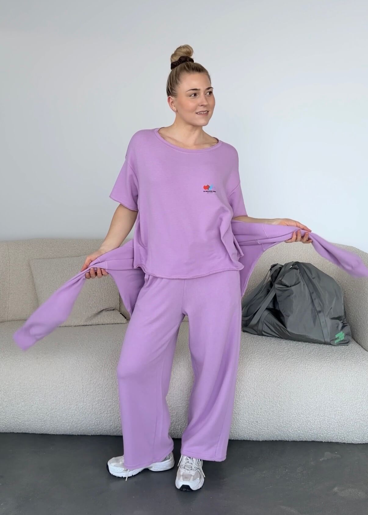 Sweatshirt mit kurzen Armen (versch. Farben)