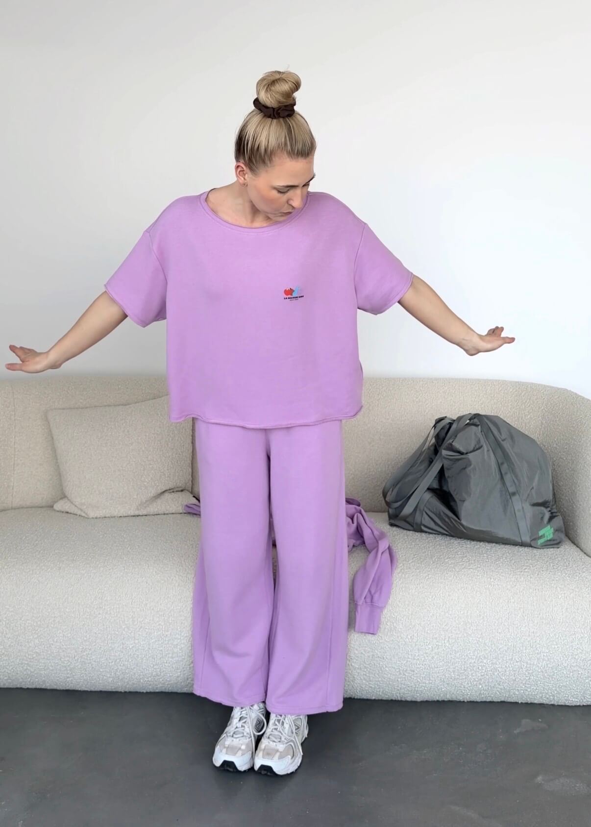 Sweatshirt mit kurzen Armen (versch. Farben)