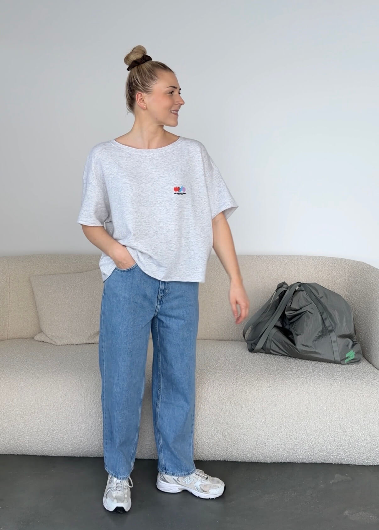 Sweatshirt mit kurzen Armen (versch. Farben)