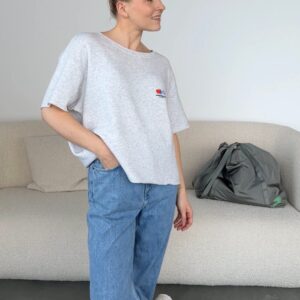 Sweatshirt mit kurzen Armen (versch. Farben)