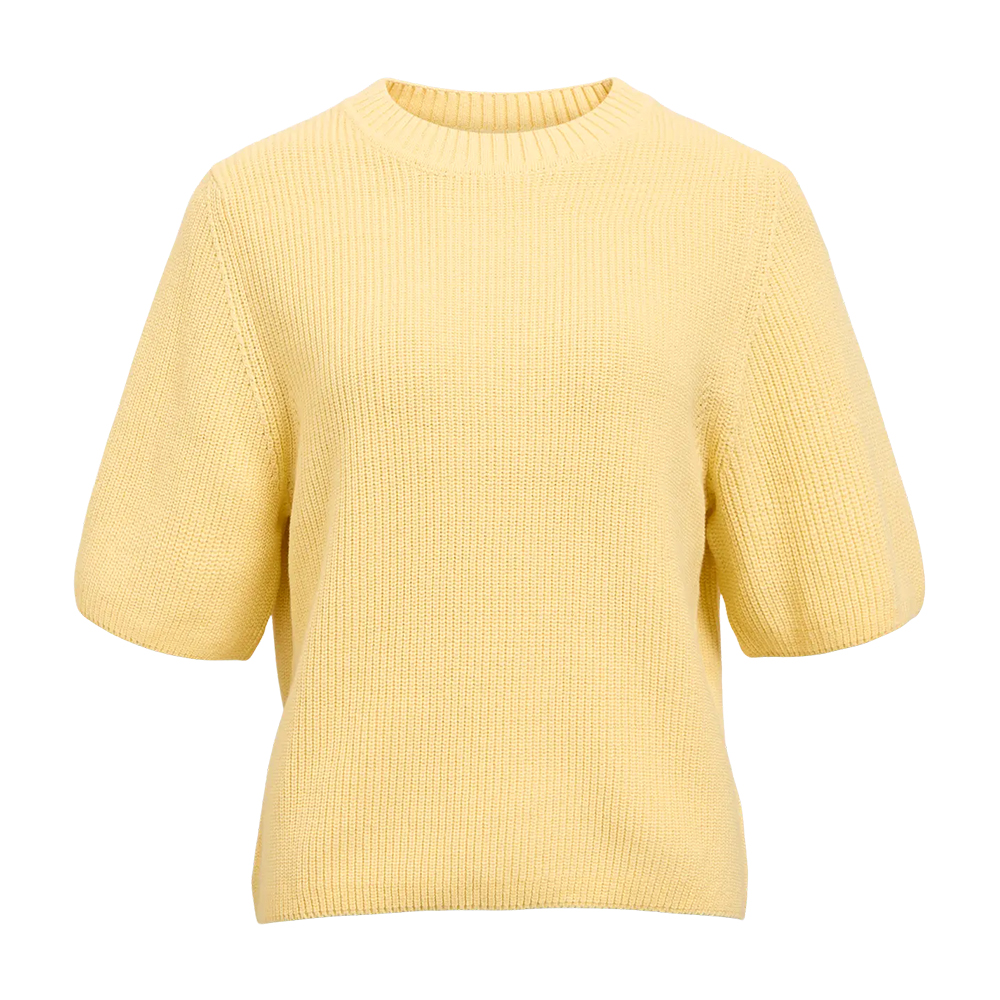 Leichter Kurzarm-Strickpullover Flo (versch. Farben)