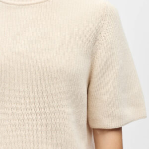 Leichter Kurzarm-Strickpullover Flo (versch. Farben)